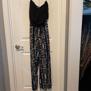 Strapless jumpsuit